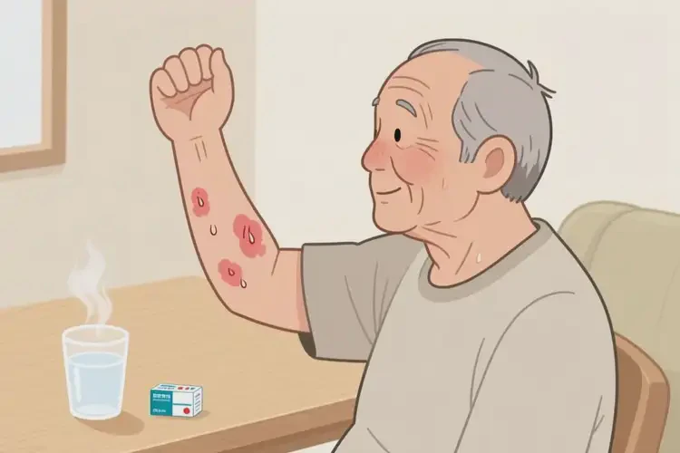 老年人全身容易長濕疹可不可以徹底自愈(圖3)
