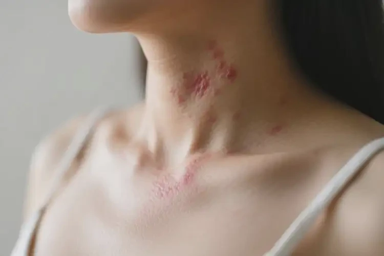 孕婦脖子上容易起濕疹不管它會自己痊愈嗎(圖2)