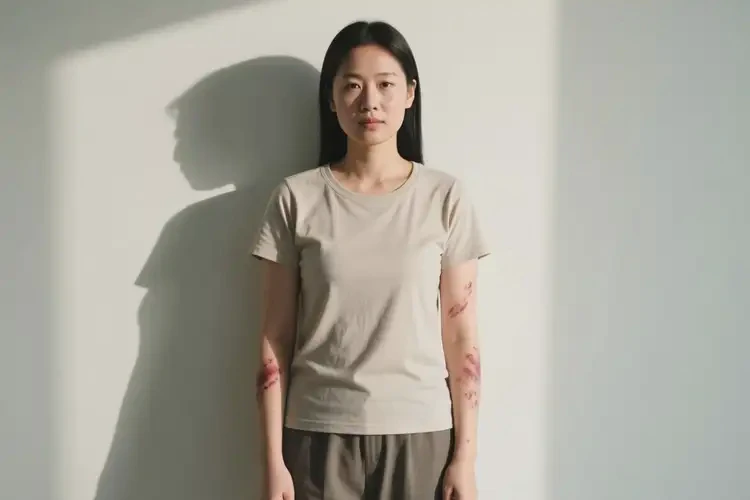 女性全身經(jīng)常起濕疹不管它會(huì)自己自愈嗎(圖1)