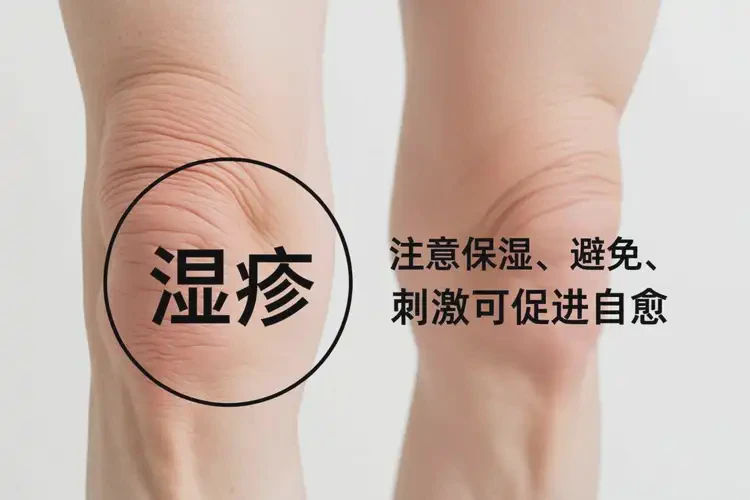 老年人大腿上容易起濕疹能徹底自愈嗎(圖1)