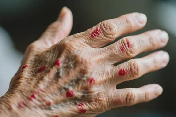 老年人四肢出濕疹不管它會自己好嗎(圖4)