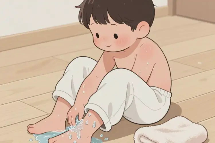 少兒小腿長濕疹能靠自己自愈嗎(圖3)