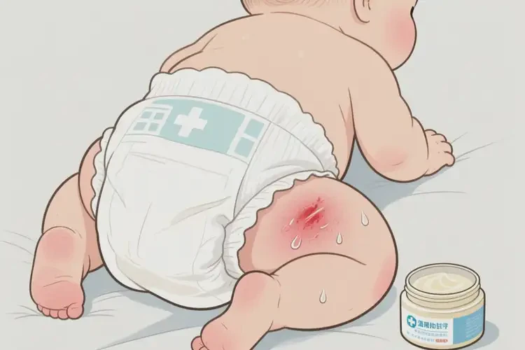 小兒屁股出現(xiàn)濕疹可以徹底自愈嗎(圖2)