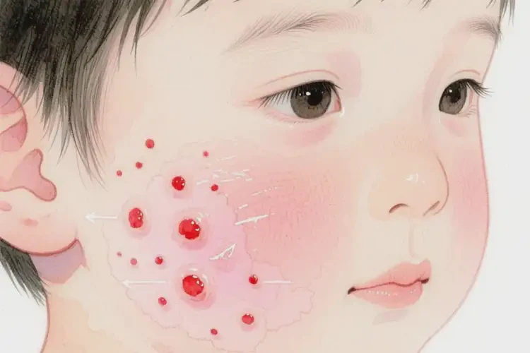 少兒臉上長(zhǎng)濕疹能徹底自愈嗎(圖3)