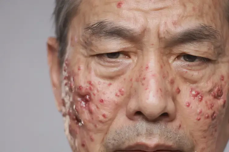 男人臉上長濕疹不管它會自己好嗎(圖4)