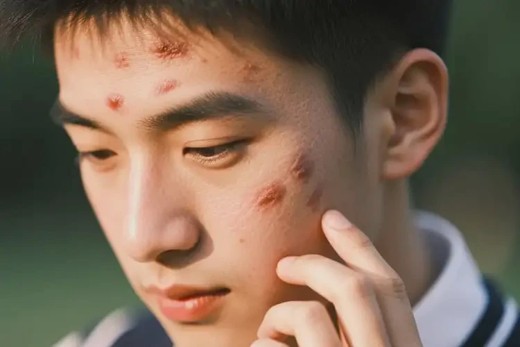 大學(xué)生臉上出現(xiàn)濕疹不管它會自己痊愈嗎(圖3)