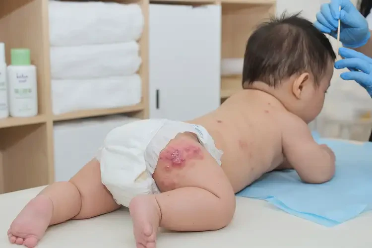 孩子屁股上長(zhǎng)濕疹能徹底自愈嗎(圖4)