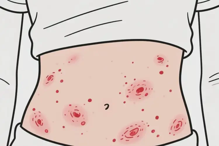 中學(xué)生肚子上容易起濕疹能夠徹底治愈嗎(圖3)