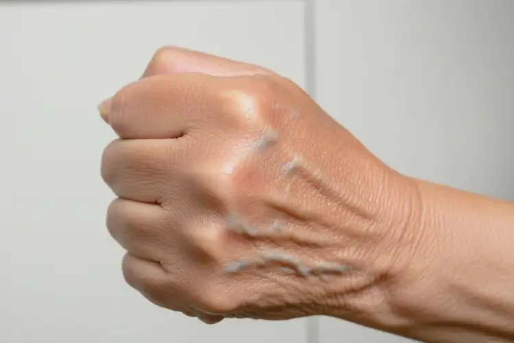 老人四肢長(zhǎng)濕疹能徹底自愈嗎(圖1)