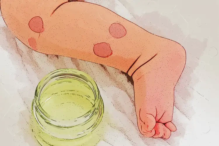 新生儿大腿长湿疹不管它会自己痊愈吗(图2)