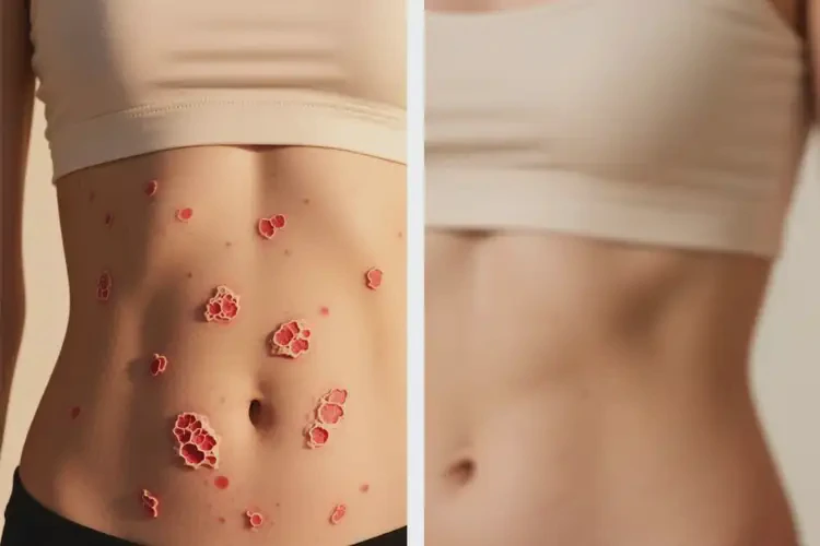 女性肚子容易起湿疹可不可以彻底自愈(图3)