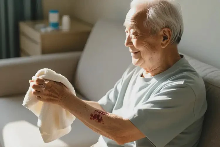 高齡老人手臂容易長濕疹不管它會自己好嗎(圖3)