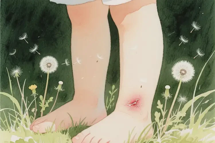 兒童小腿容易長濕疹能徹底自愈嗎(圖2)