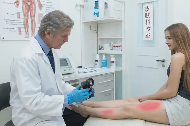 女人小腿上容易長濕疹可以徹底自愈嗎(圖3)