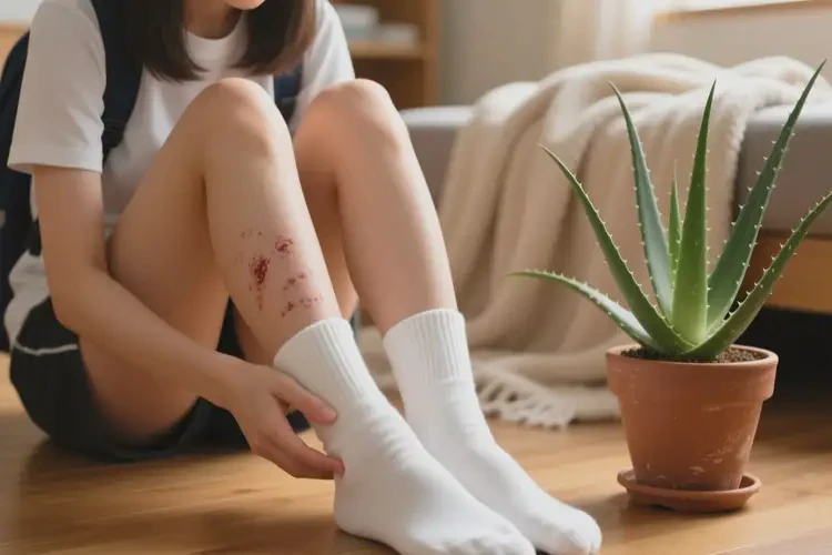 大學(xué)生腳上長濕疹可以徹底自愈嗎(圖3)