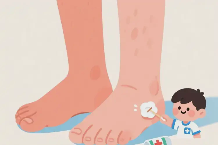 青少年腳上容易長濕疹能靠自己自愈嗎(圖2)
