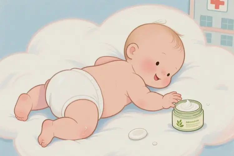 兒童屁股容易長(zhǎng)濕疹不管它會(huì)自己好嗎(圖1)