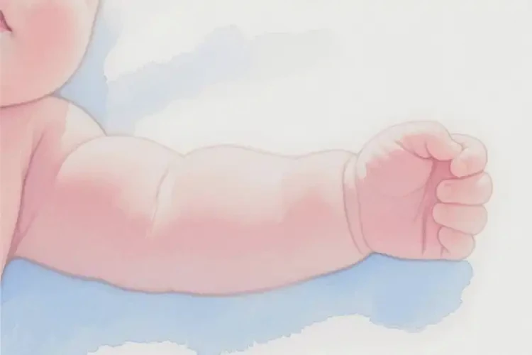 嬰幼兒手臂容易起濕疹可以徹底自愈嗎(圖4)