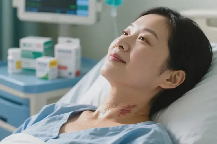 產(chǎn)婦脖子出濕疹可以徹底自愈嗎(圖1)