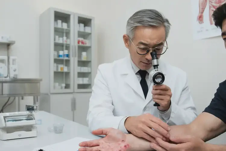 男生手上有濕疹不管它會(huì)自己痊愈嗎(圖3)