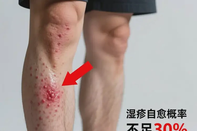 男性小腿出現(xiàn)濕疹不管它會自己好嗎(圖4)
