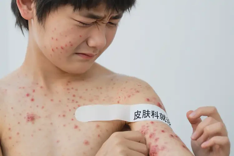 青少年手臂偶爾起濕疹能夠徹底治愈嗎(圖4)