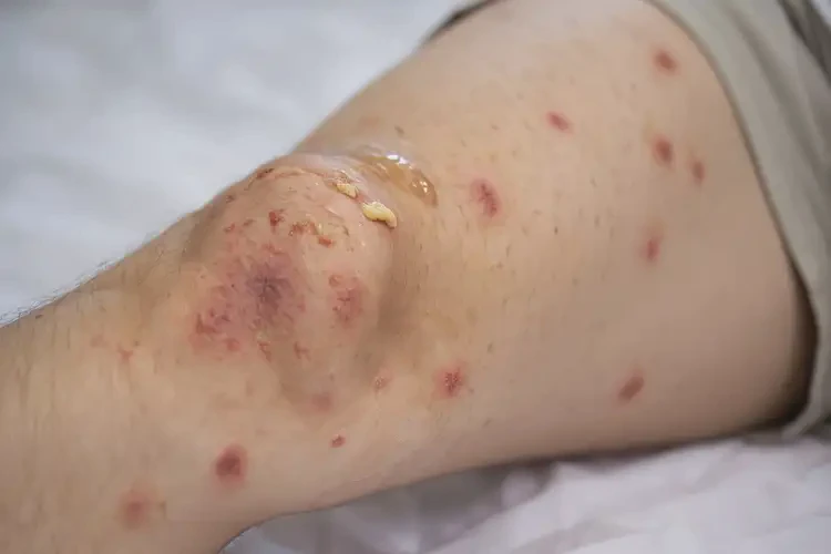 青少年大腿出現(xiàn)濕疹不管它會自己自愈嗎(圖3)