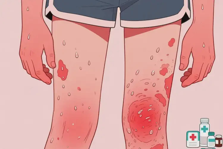 青少年四肢長濕疹能徹底自愈嗎(圖1)