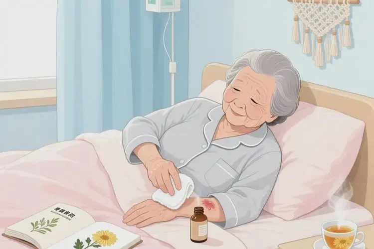 老人身上容易長濕疹可以徹底自愈嗎(圖1)