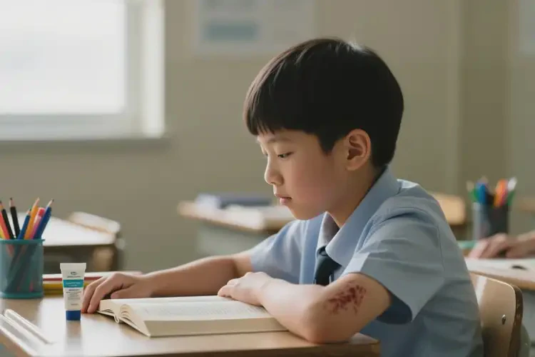 中学生手上出现湿疹可不可以彻底自愈(图2)