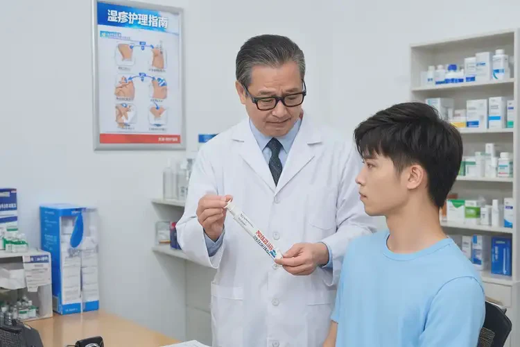 青少年肚子上出現(xiàn)濕疹不管它會自己好嗎(圖3)