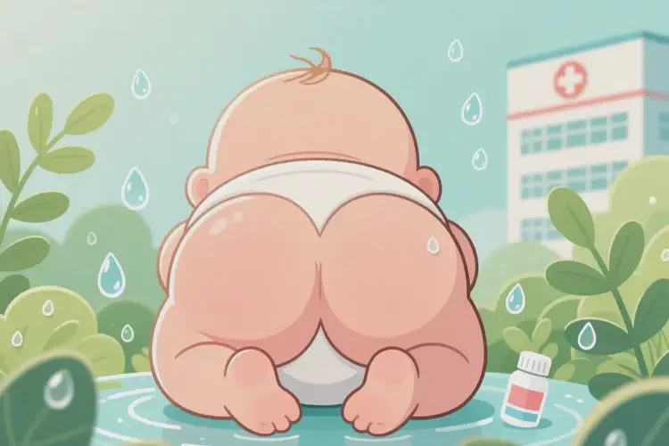 寶寶屁股上偶爾長濕疹可不可以徹底自愈(圖3)