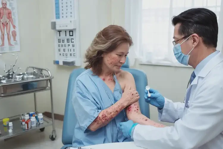 女人身上有濕疹可以徹底自愈嗎(圖3)