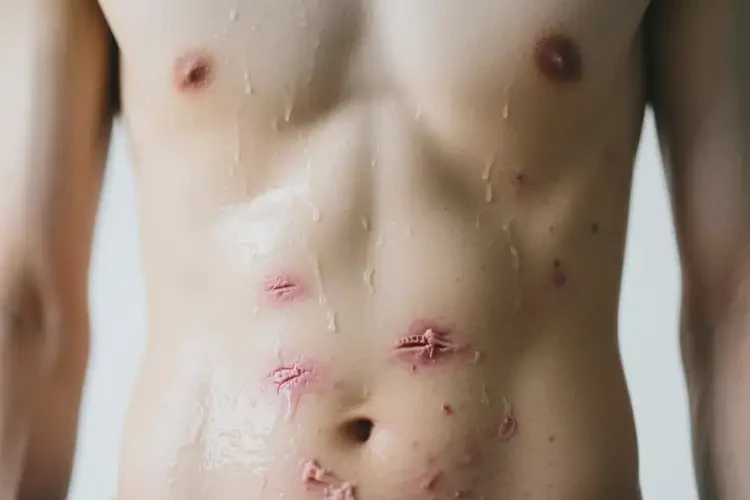 青年人肚子偶爾起濕疹能徹底自愈嗎(圖1)