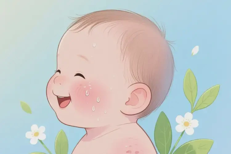 幼儿面部容易起湿疹可不可以彻底自愈(图4)