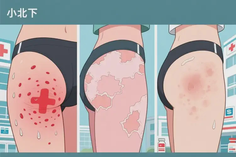 青少年屁股上偶爾起濕疹不管它會自己痊愈嗎(圖1)