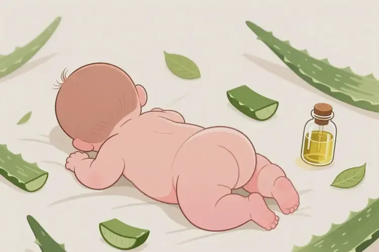 新生兒屁股上容易起濕疹能徹底自愈嗎(圖4)