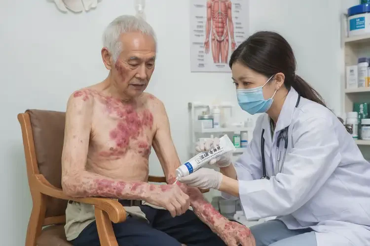 高齡老人手臂經(jīng)常長濕疹能徹底自愈嗎(圖3)