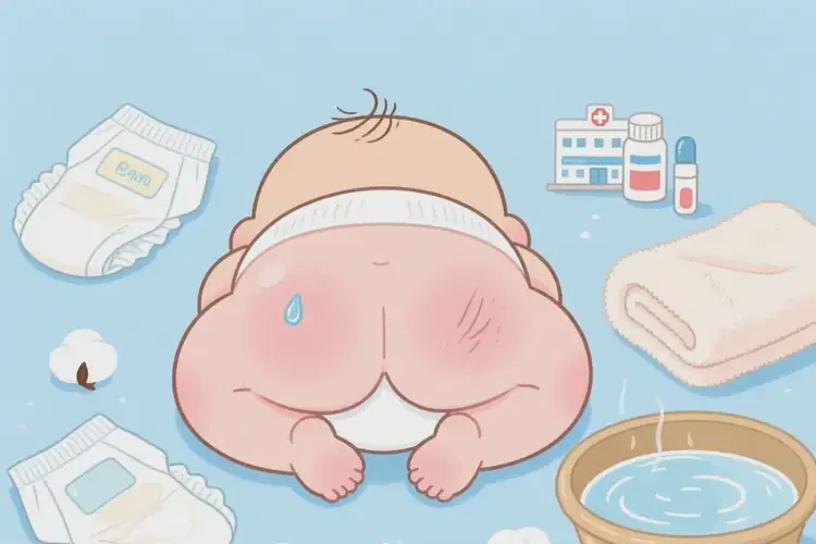 嬰幼兒屁股出現(xiàn)濕疹可以徹底自愈嗎(圖3)