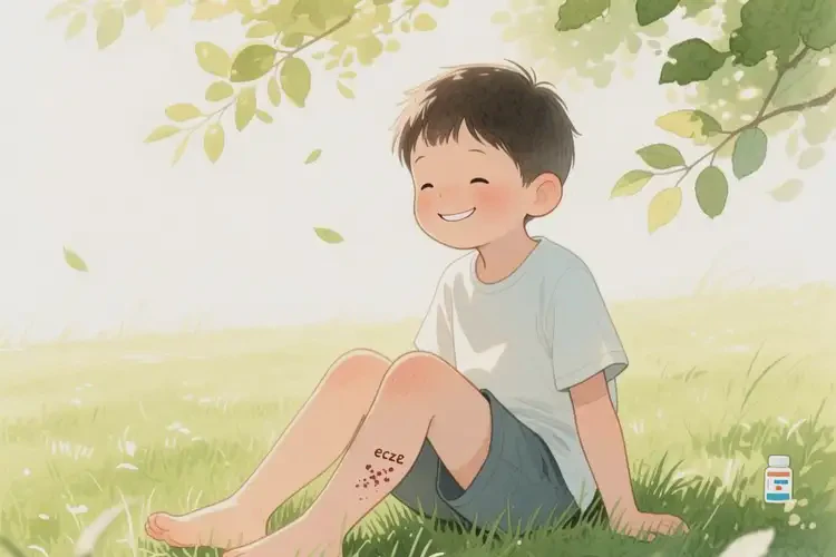 小孩小腿上容易長濕疹能靠自己自愈嗎(圖4)