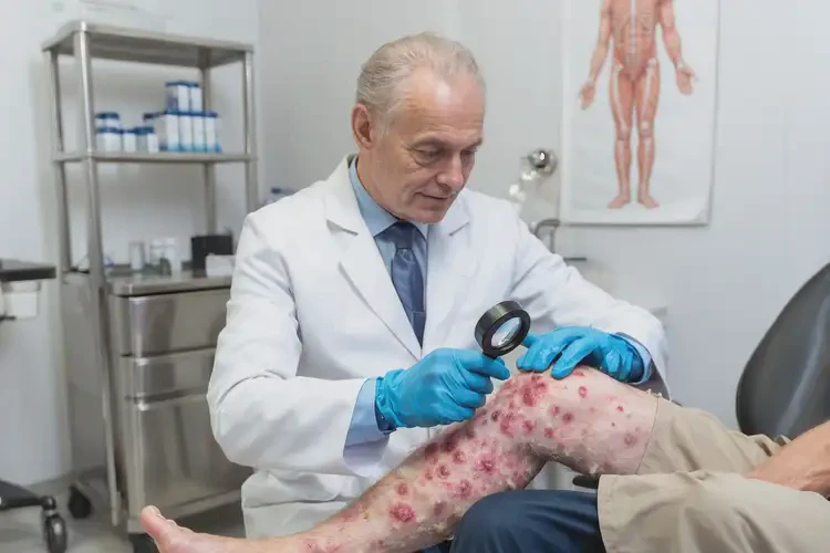 老年人大腿上經(jīng)常長濕疹可以徹底自愈嗎(圖3)