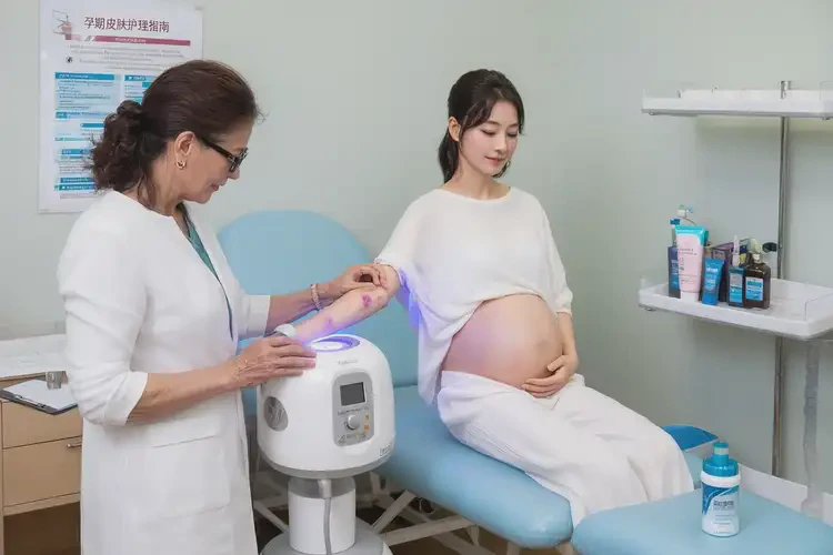 孕婦面部出濕疹不管它會(huì)自己痊愈嗎(圖1)