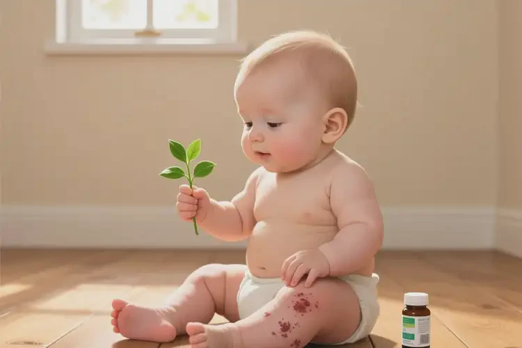 嬰兒大腿出現(xiàn)濕疹能夠徹底治愈嗎(圖3)