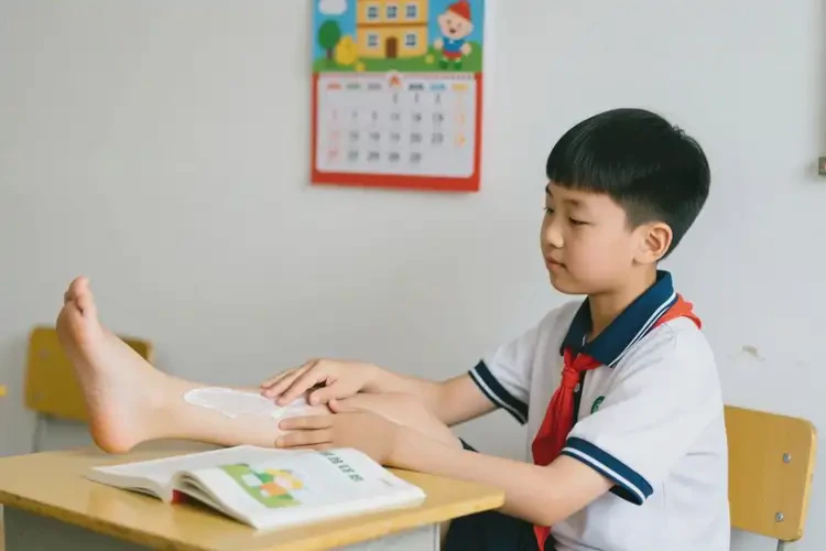 中學(xué)生腳上起濕疹能徹底自愈嗎(圖2)