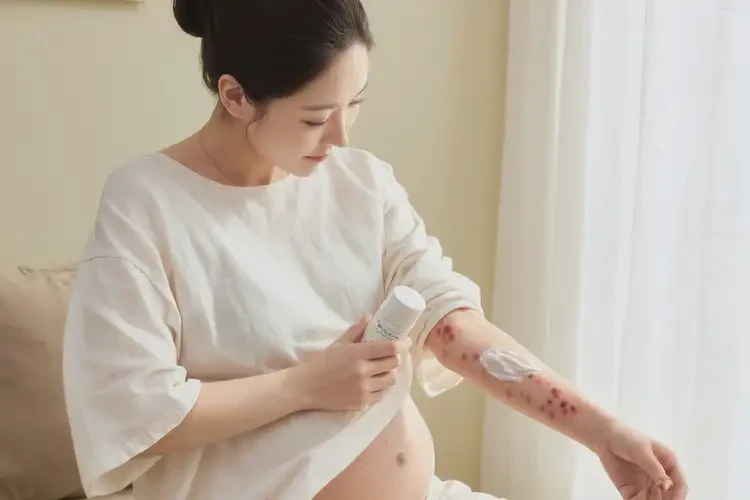 孕婦手臂起濕疹能夠徹底治愈嗎(圖3)