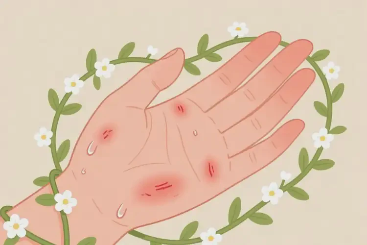 青年人手上長濕疹能徹底自愈嗎(圖3)