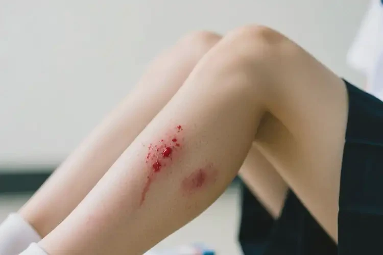 大學(xué)生小腿上偶爾長(zhǎng)濕疹不管它會(huì)自己痊愈嗎(圖4)