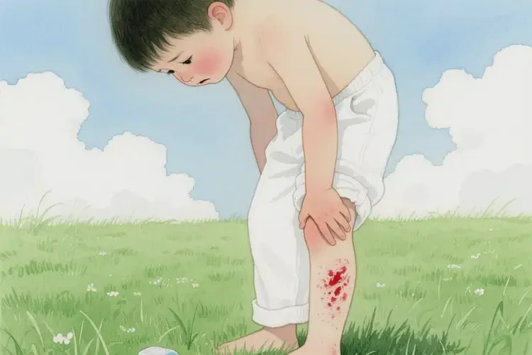 少兒小腿上出濕疹不管它會(huì)自己好嗎(圖3)