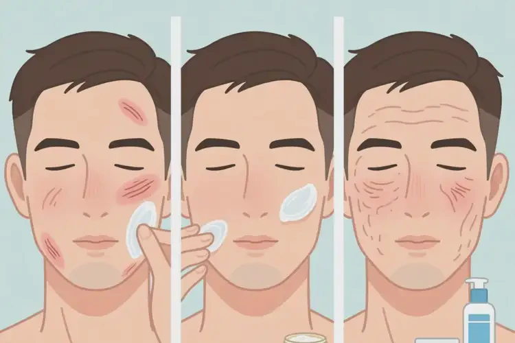 男性面部容易起湿疹能够彻底治愈吗(图1)