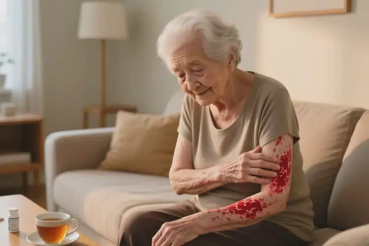 老年人全身起濕疹不管它會自己痊愈嗎(圖4)